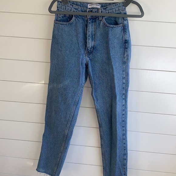 American apparel vintage style mom jeans high rise - Picture 2 of 7